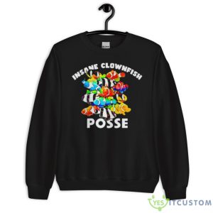 Insane Clownfish Posse Colors Shirt 8 Insane Clownfish Posse Colors Shirt - Unisex Crewneck Sweatshirt