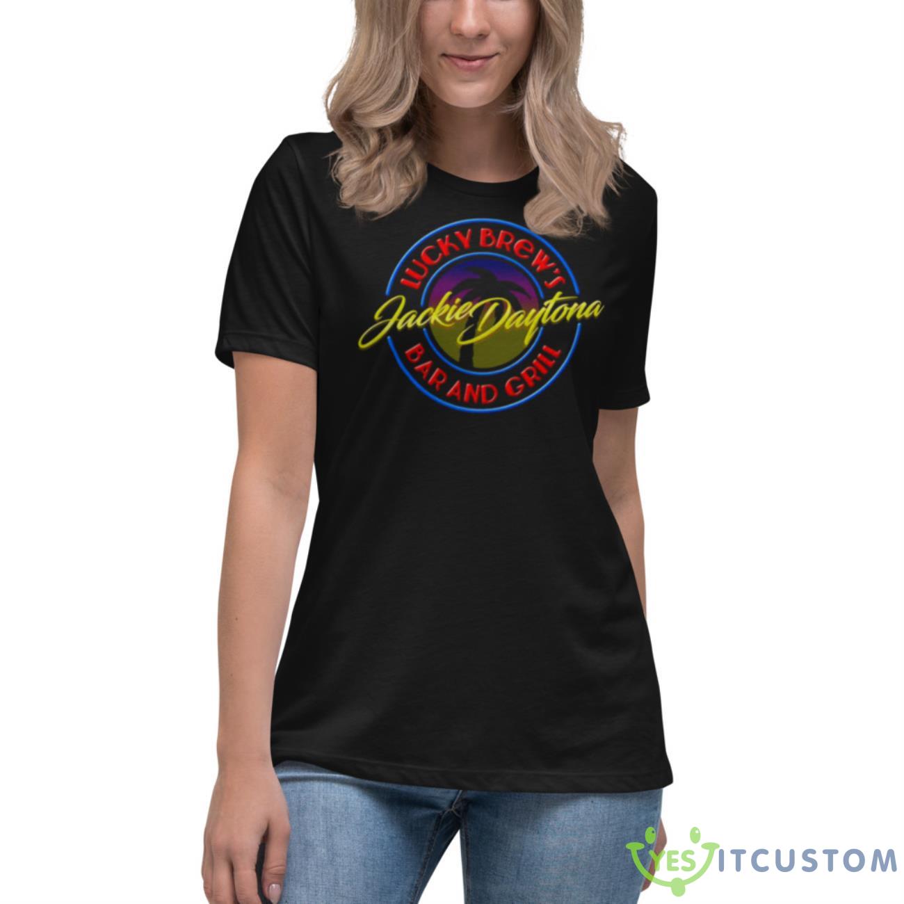 Jackie Daytona What We Do In The Shadows Shirt 6 Jackie Daytona What We Do In The Shadows Shirt - Women's Relaxed Short Sleeve Jersey Tee