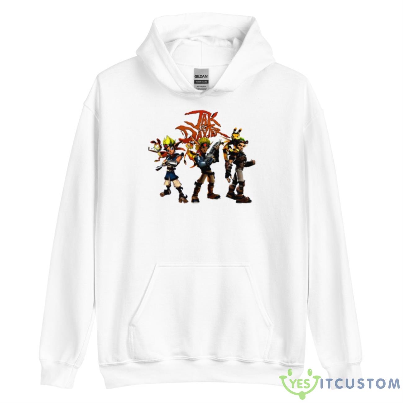Jak And Daxter Dark Precursor Shirt 3 Jak And Daxter Dark Precursor Shirt - Unisex Heavy Blend Hooded Sweatshirt