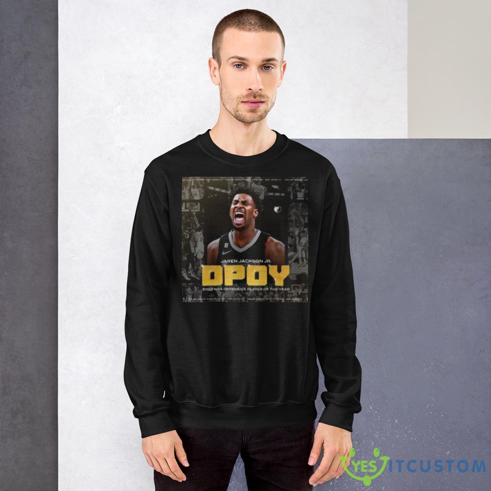 Jaren Jackson Jr Dpoy 2023 Nba Defensive Player Of The Year Poster T Design T Shirts 12 Jaren Jackson Jr Dpoy 2023 Nba Defensive Player Of The Year Poster T Design T Shirts - 18000 Unisex Heavy Blend Crewneck Sweatshirt