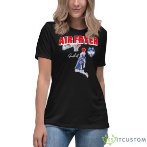 Jordan Hawkins The Air Fryer Shirt 11 Jordan Hawkins The Air Fryer Shirt - Women's Relaxed Short Sleeve Jersey Tee