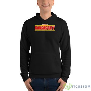 Kansas City Football Logo Shirt - Unisex Fleece Pullover Hoodie