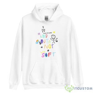 Kind But Not Soft Twice Band Shirt - Unisex Heavy Blend Hooded Sweatshirt