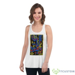 King Gizzard March 23 2023 London Poster Shirt 8 King Gizzard March 23 2023 London Poster Shirt - Women's Flowy Racerback Tank