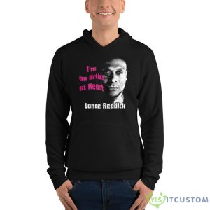 Lance Reddick Artist At Heart Shirt - Unisex Fleece Pullover Hoodie