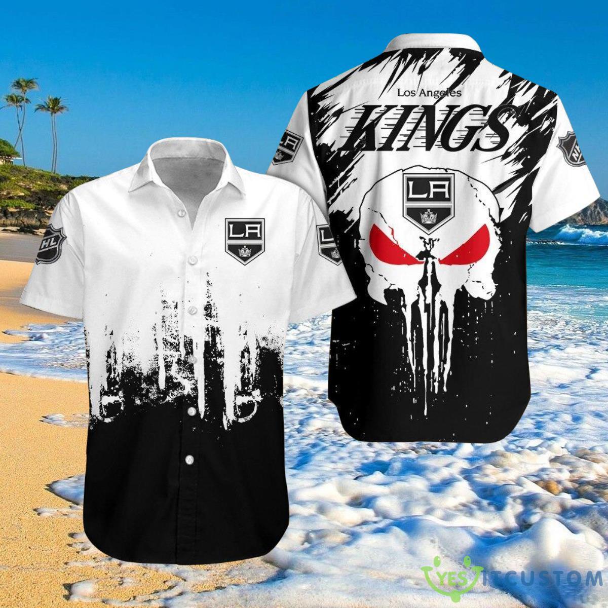 Los Angeles Kings Shirts Skull Short Sleeve 2 Los Angeles Kings Shirts Skull Short Sleeve Product Photo 1