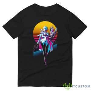 Lost Ark Bard 80s Retro Black T Shirt For Men And Women 10 Lost Ark Bard 80s Retro Black T Shirt For Men And Women - 980 Lightweight Fashion Short Sleeve T-Shirt