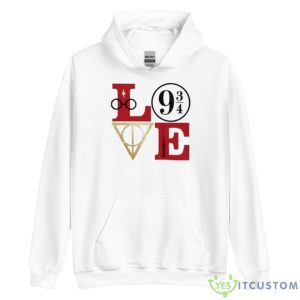Love Harry Potter 9 3.4 Shirt 7 Love Harry Potter 9 3.4 Shirt - Unisex Heavy Blend Hooded Sweatshirt