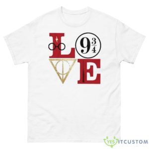 Love Harry Potter 9 3.4 Shirt - 500 Men’s Classic Tee Gildan