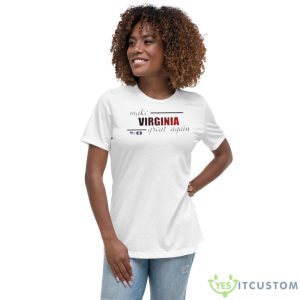 Make Virginia Great Again American Shirt - Women's Relaxed Short Sleeve Jersey Tee