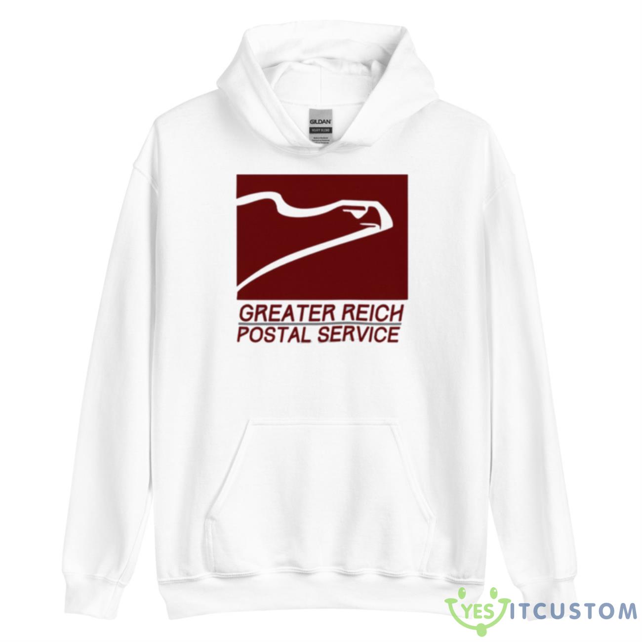 Man In The High Castle Greater Reich Postal Service Shirt 3 Man In The High Castle Greater Reich Postal Service Shirt - Unisex Heavy Blend Hooded Sweatshirt
