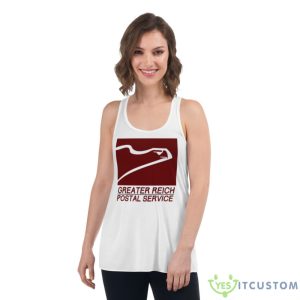 Man In The High Castle Greater Reich Postal Service Shirt 8 Man In The High Castle Greater Reich Postal Service Shirt - Women's Flowy Racerback Tank