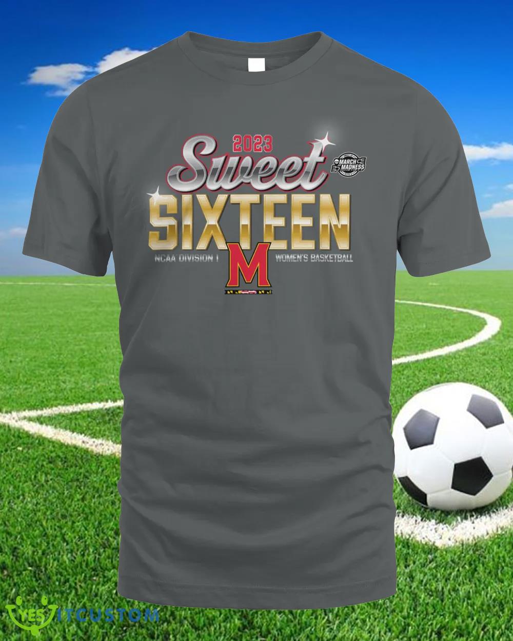 Maryland Terrapins 2023 Women's Basketball Tournament March Madness Sweet 16 T Shirts 2 maryland terrapins 2023 womens basketball tournament march madness sweet 16 t shirts