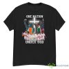 Miami Hurricanes Basketball One Nation Under God Shirt - G500 Men’s Classic T-Shirt