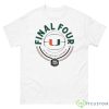 Miami Hurricanes Men’s Final Four 2023 NCAA DI Basketball Championship Shirt - 500 Men’s Classic Tee Gildan