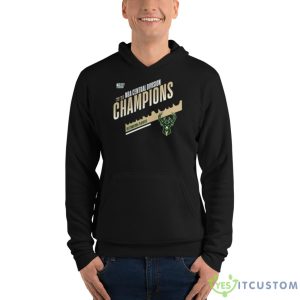 Milwaukee Bucks 2023 Central Division Champions Locker Room Shirt - Unisex Fleece Pullover Hoodie