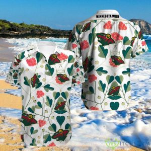 Minnesota Wild Hawaiian Shirt Leaf For Men And Women Product Photo 1