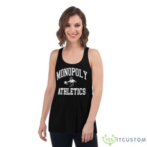 Monopoly Athletics Logo Shirt 10 Monopoly Athletics Logo Shirt - Women's Flowy Racerback Tank
