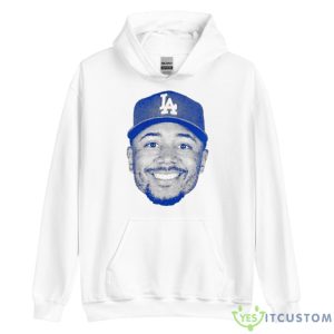 Mookie Betts LA Dodgers Shirt - Unisex Heavy Blend Hooded Sweatshirt