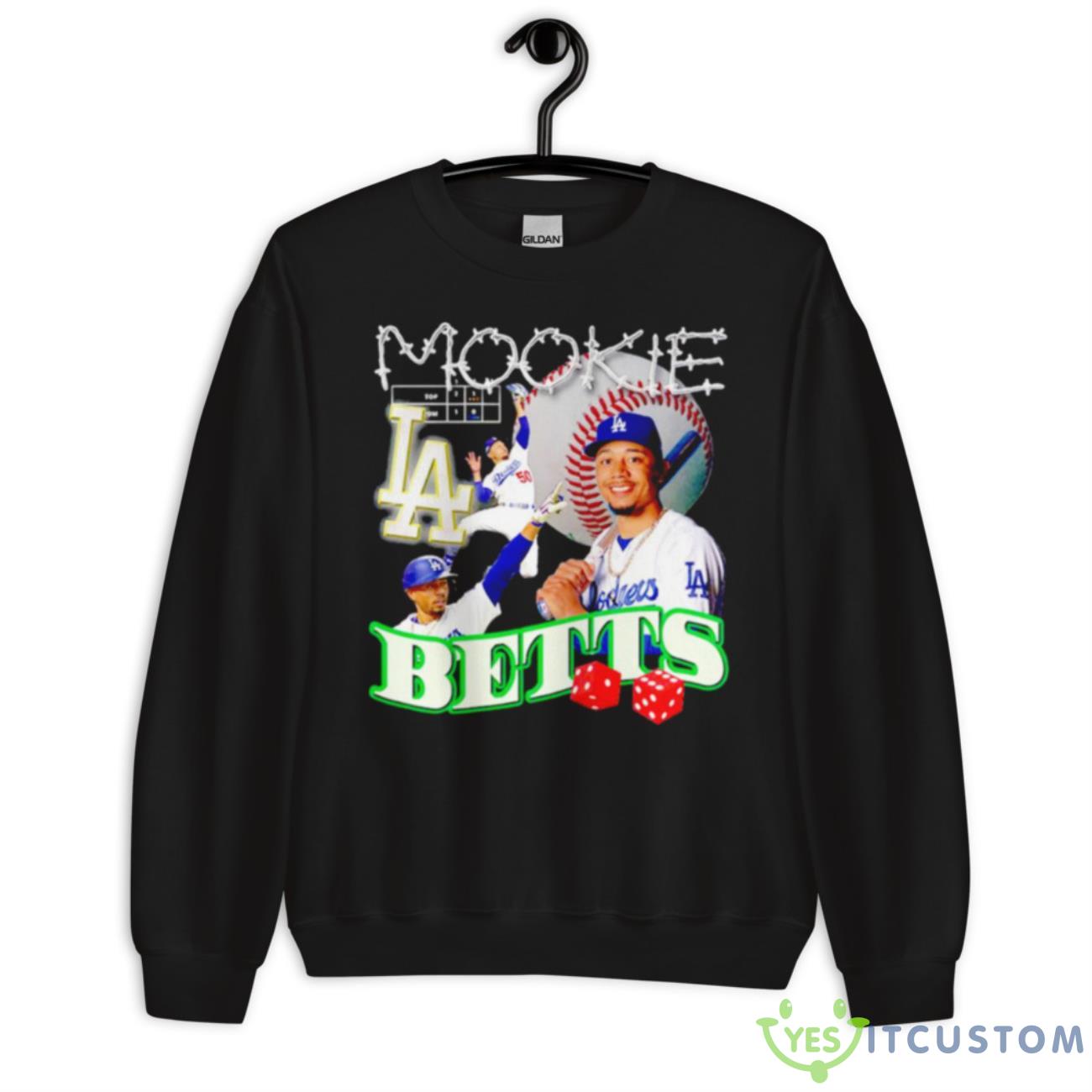 Mookie Betts Los Angeles Shirt 3 Mookie Betts Los Angeles Shirt - Unisex Crewneck Sweatshirt