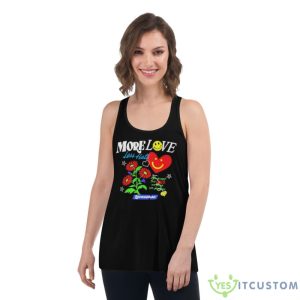 More Love Less Hate Lovense We Accept The Love We Think We Deserve Shirt 10 More Love Less Hate Lovense We Accept The Love We Think We Deserve Shirt - Women's Flowy Racerback Tank