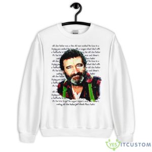 Mr Edwards With Old Dan Tucker Lyrics Shirt - Unisex Heavy Blend Crewneck Sweatshirt