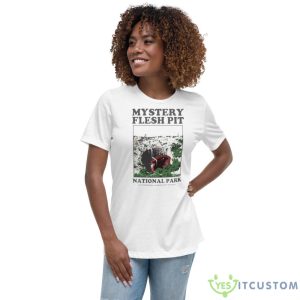 Mystery Flesh Pit National Park A Disaster Reclamation Venture Shirt - Women's Relaxed Short Sleeve Jersey Tee