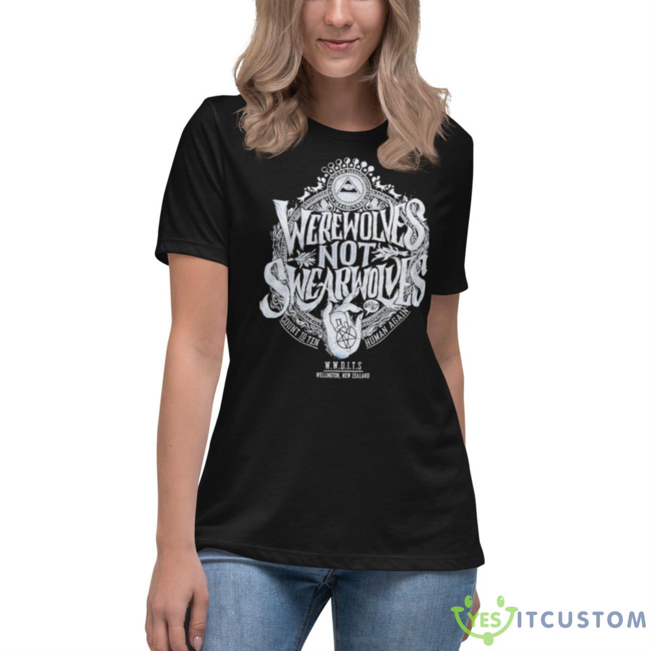 Needed Design What We Do In The Shadows Werewolves Shirt 6 Needed Design What We Do In The Shadows Werewolves Shirt - Women's Relaxed Short Sleeve Jersey Tee