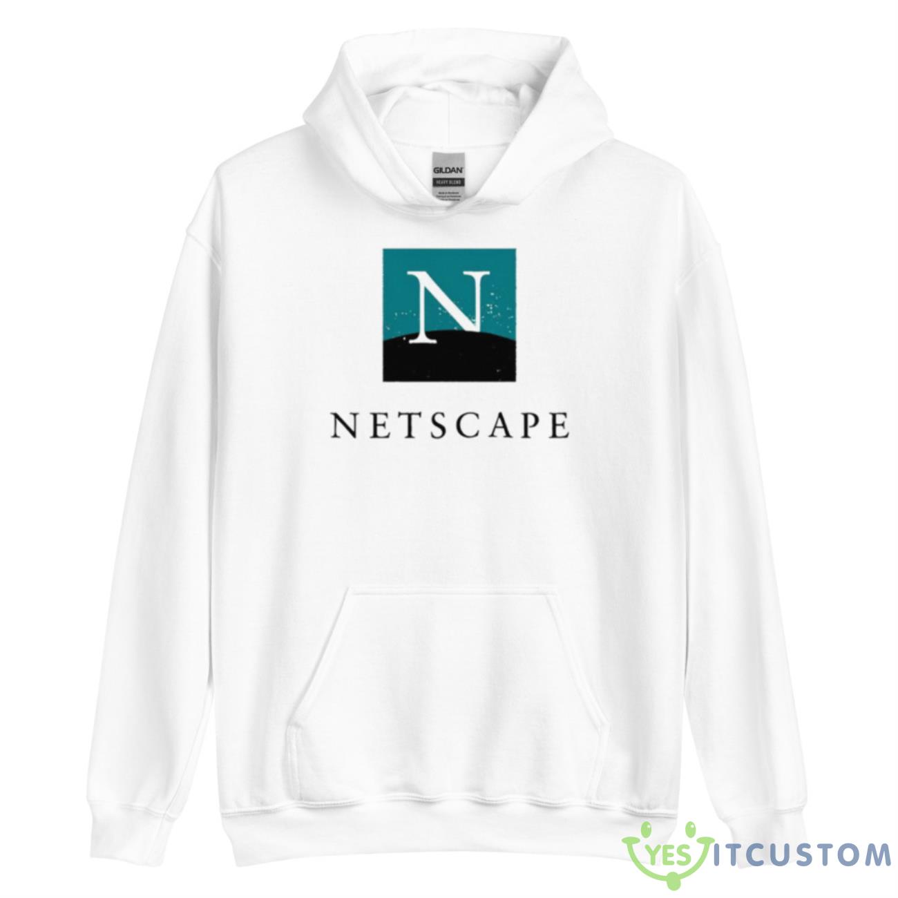Netscape Internet Shirt 2 Netscape Internet Shirt - Unisex Heavy Blend Hooded Sweatshirt
