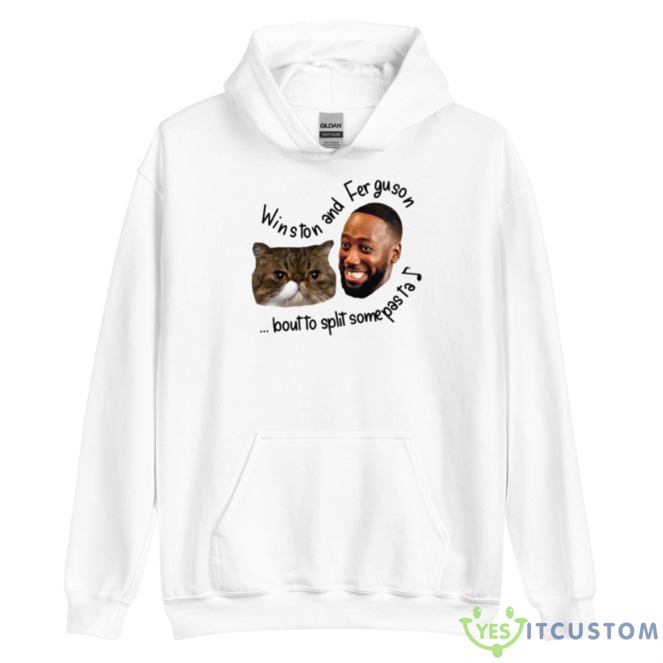 New Girl Winston And Ferguson Shirt 3 New Girl Winston And Ferguson Shirt - Unisex Heavy Blend Hooded Sweatshirt