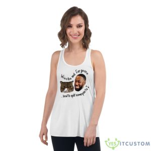 New Girl Winston And Ferguson Shirt 8 New Girl Winston And Ferguson Shirt - Women's Flowy Racerback Tank