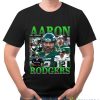 New York Jets Aaron Rodgers Vintage Shirt - New York Jets shirt, Aaron Rodgers, Classic 90s Graphic Tee, Unisex, Vintage Bootleg, Gift, retro_1