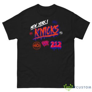 New York Knicks black slap T Shirts For Men and Women - Men’s Classic Tee Gildan 5000