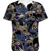 NFL Baltimore Ravens Hawaiian Shirt Tropical Product Photo 1