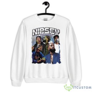Nipsey Hussle Rap Graphic Shirt - Unisex Heavy Blend Crewneck Sweatshirt