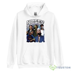 Nipsey Hussle Rap Graphic Shirt - Unisex Heavy Blend Hooded Sweatshirt