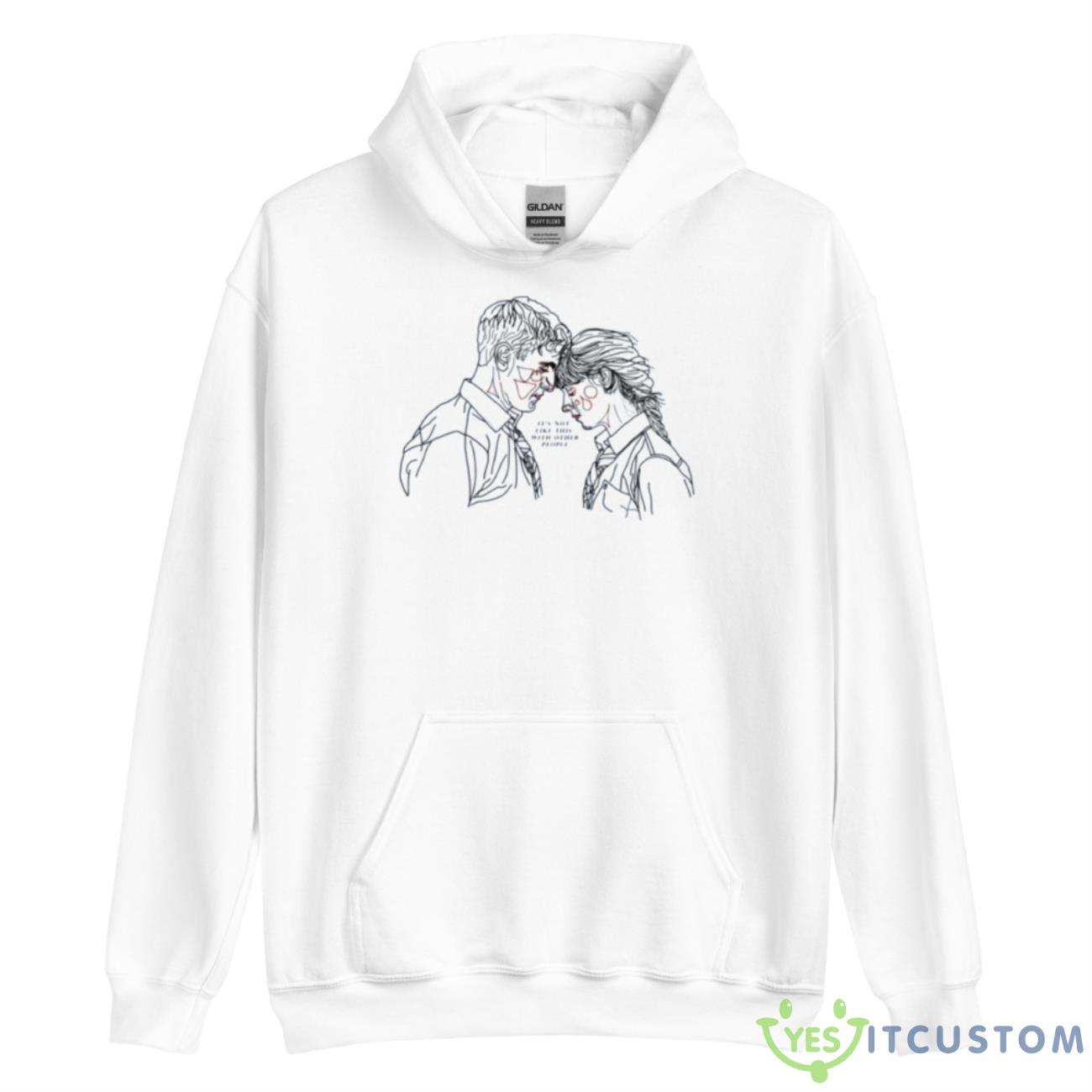 Normal People Connell & Marianne Shirt 11 Normal People Connell & Marianne Shirt - Unisex Heavy Blend Hooded Sweatshirt