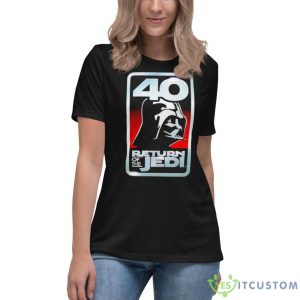 Of The Return Jedi 40th Shirt 11 Of The Return Jedi 40th Shirt - Women's Relaxed Short Sleeve Jersey Tee