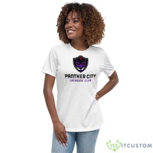 Panther City Lacrosse Club Shirt 7 Panther City Lacrosse Club Shirt - Women's Relaxed Short Sleeve Jersey Tee