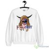 Patriot Viking Q Shaman Scull Patriotic Jake Angeli Shirt - Unisex Heavy Blend Crewneck Sweatshirt