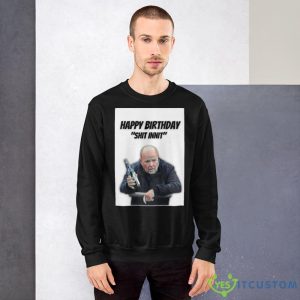 Phil Mitchell Happy Birthday Shit InniT Shirt for Men and Women - 18000 Unisex Heavy Blend Crewneck Sweatshirt
