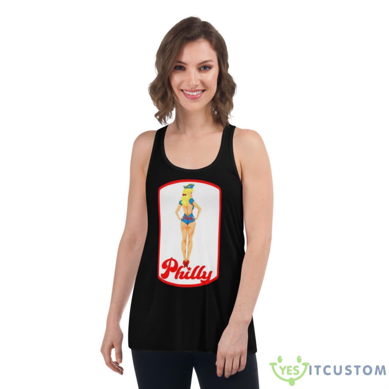 Phillis Philly Girl Shirt 5 Phillis Philly Girl Shirt - Women's Flowy Racerback Tank