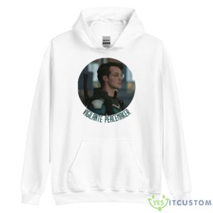 Picture Vigilante Man Character Peacemaker Shirt - Unisex Heavy Blend Hooded Sweatshirt
