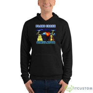 Plane Crash Simulator 8 BiShirt 9 Plane Crash Simulator 8 BiShirt - Unisex Fleece Pullover Hoodie