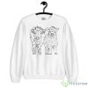 Poppy And Petunia Sketch Shirt - Unisex Heavy Blend Crewneck Sweatshirt