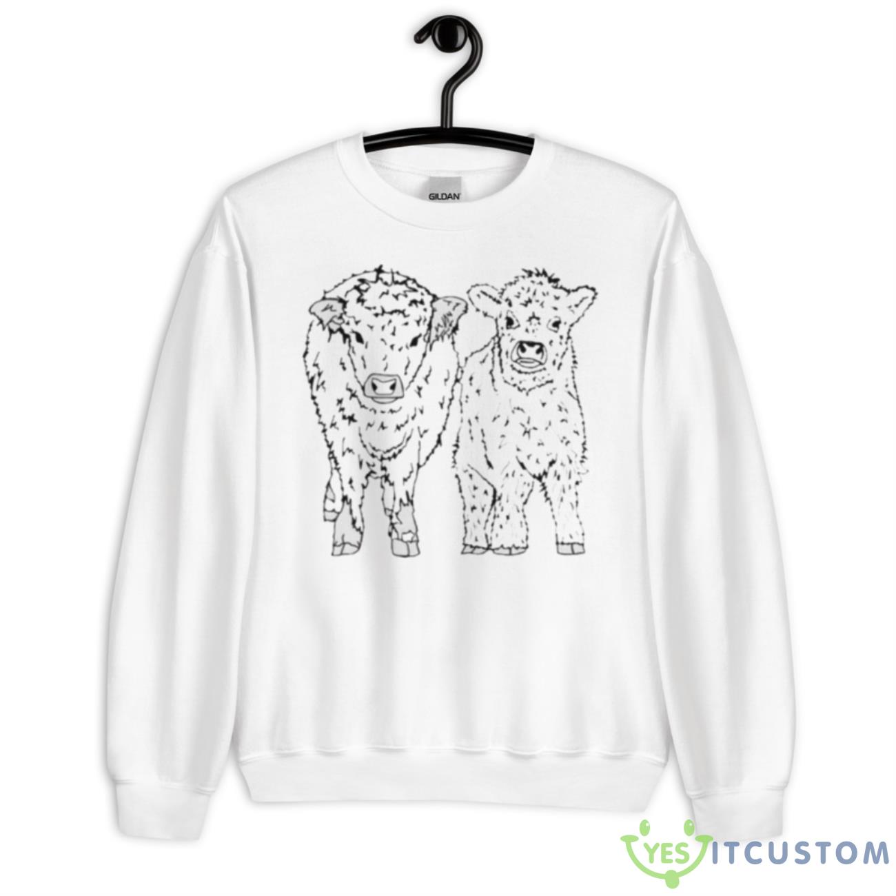 Poppy And Petunia Sketch Shirt 8 Poppy And Petunia Sketch Shirt - Unisex Heavy Blend Crewneck Sweatshirt