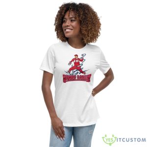 Power Ranger Houston Shirt 9 Power Ranger Houston Shirt - Women's Relaxed Short Sleeve Jersey Tee