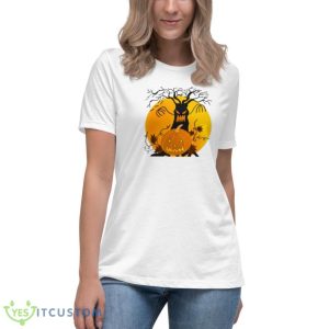 Pumpkin And Ghost Tree Scary Halloween T-Shirt Product Photo 4
