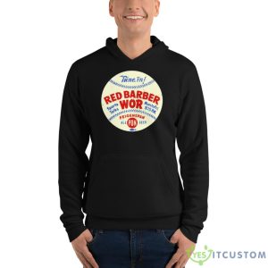 Red Barber WOR Radio Shirt - Unisex Fleece Pullover Hoodie