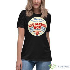 Red Barber WOR Radio Shirt - Women's Relaxed Short Sleeve Jersey Tee